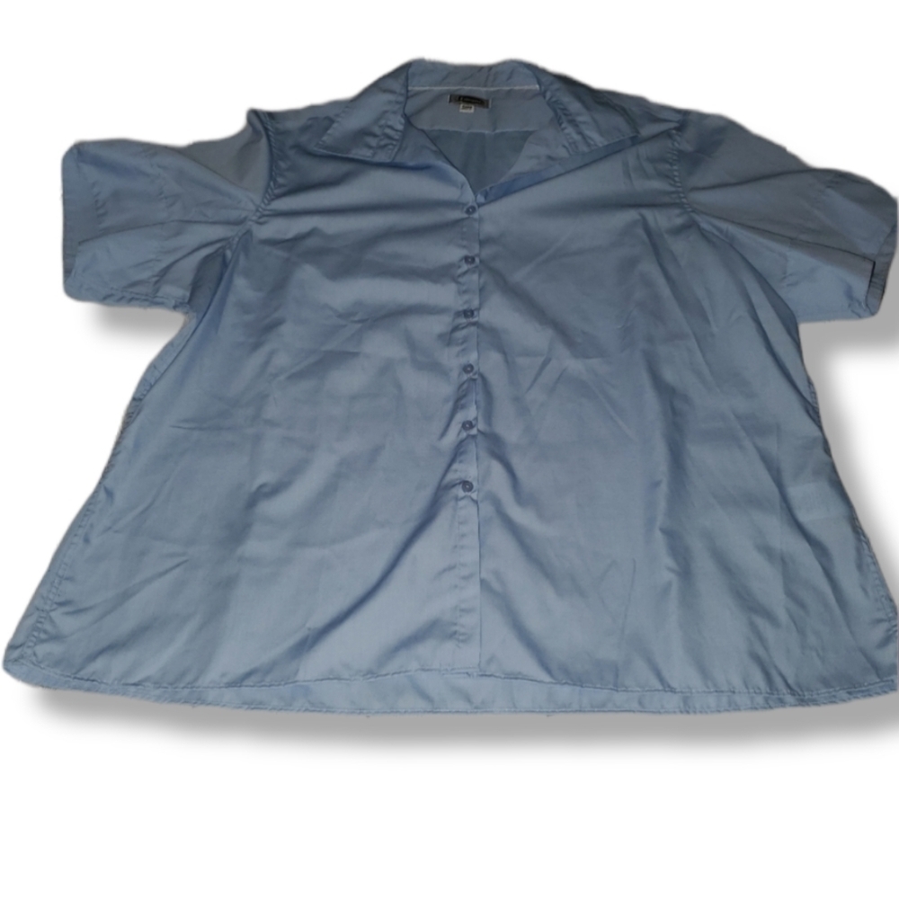 Edwards Collared Blue Button Down - Picture 2 of 9